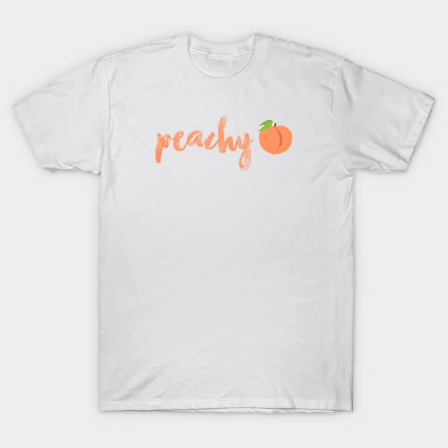 Peachy T-Shirt by inkandespresso7